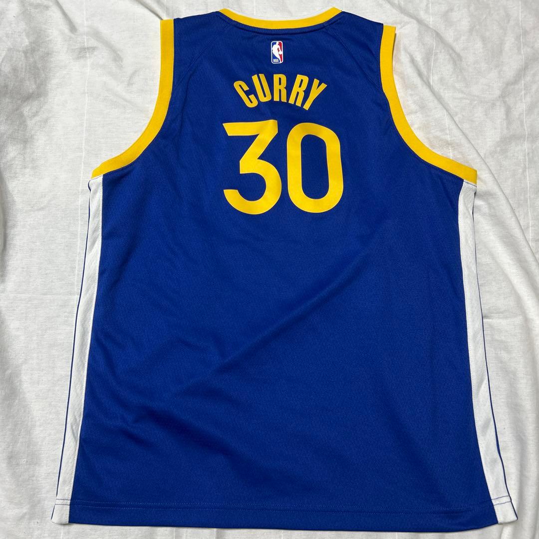 NBA ナイキ　カリー ウォリアーズ　ユニフォーム　XL 美品　バスケ