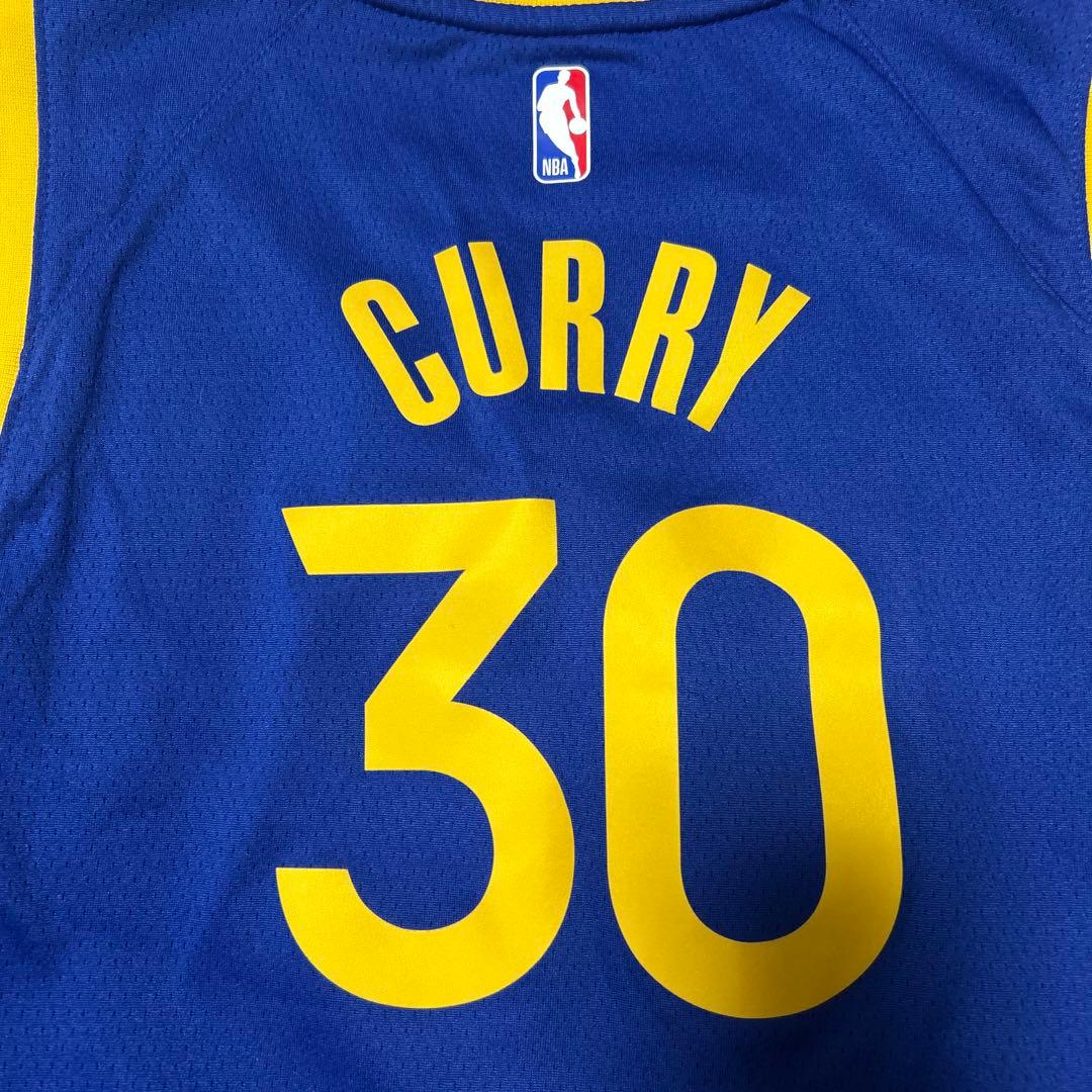 NBA ナイキ　カリー ウォリアーズ　ユニフォーム　XL 美品　バスケ