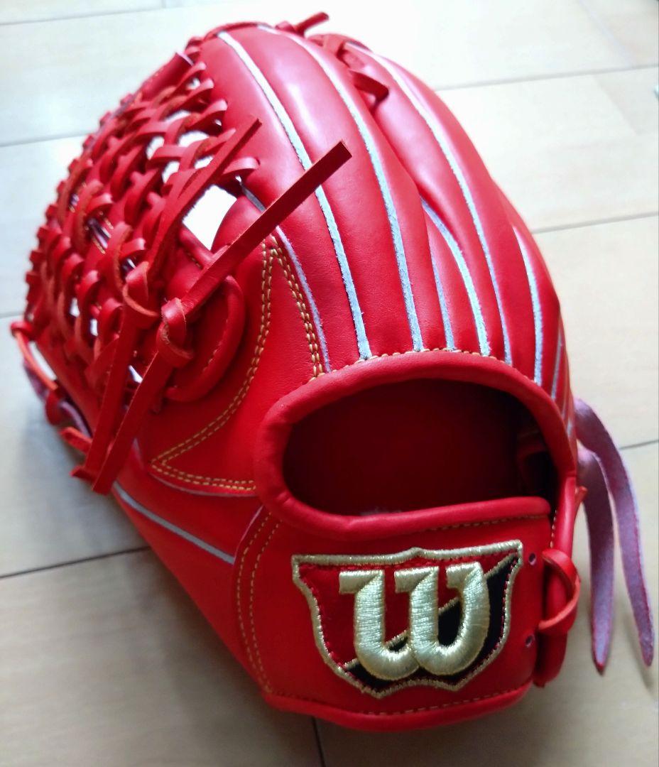 Wilson ウィルソン WBW101100 硬式ユーティリティ左投　Eオレンジ