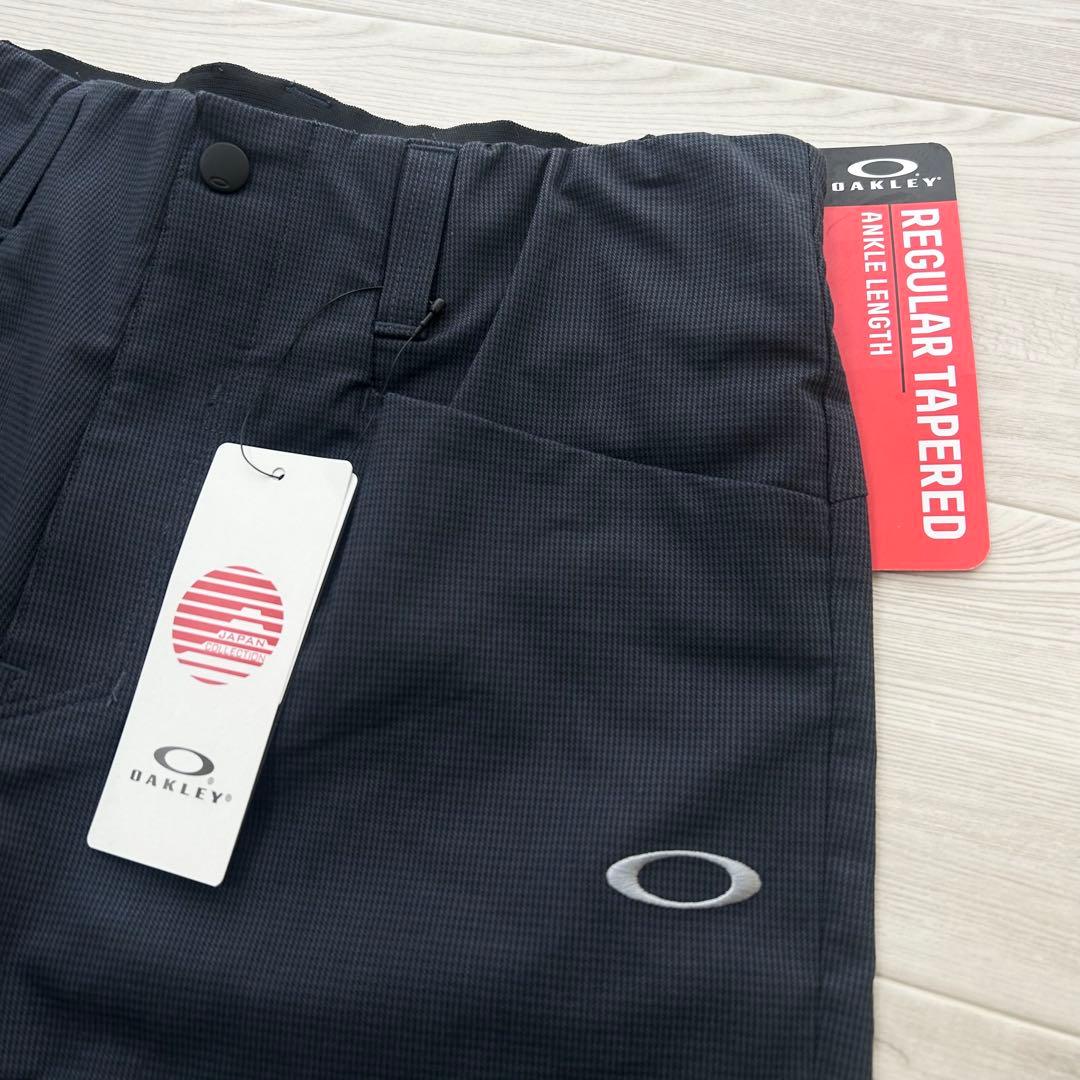 新品　オークリー　パンツ　ストレッチ　ウエストゴム　ネイビー　Mサイズ