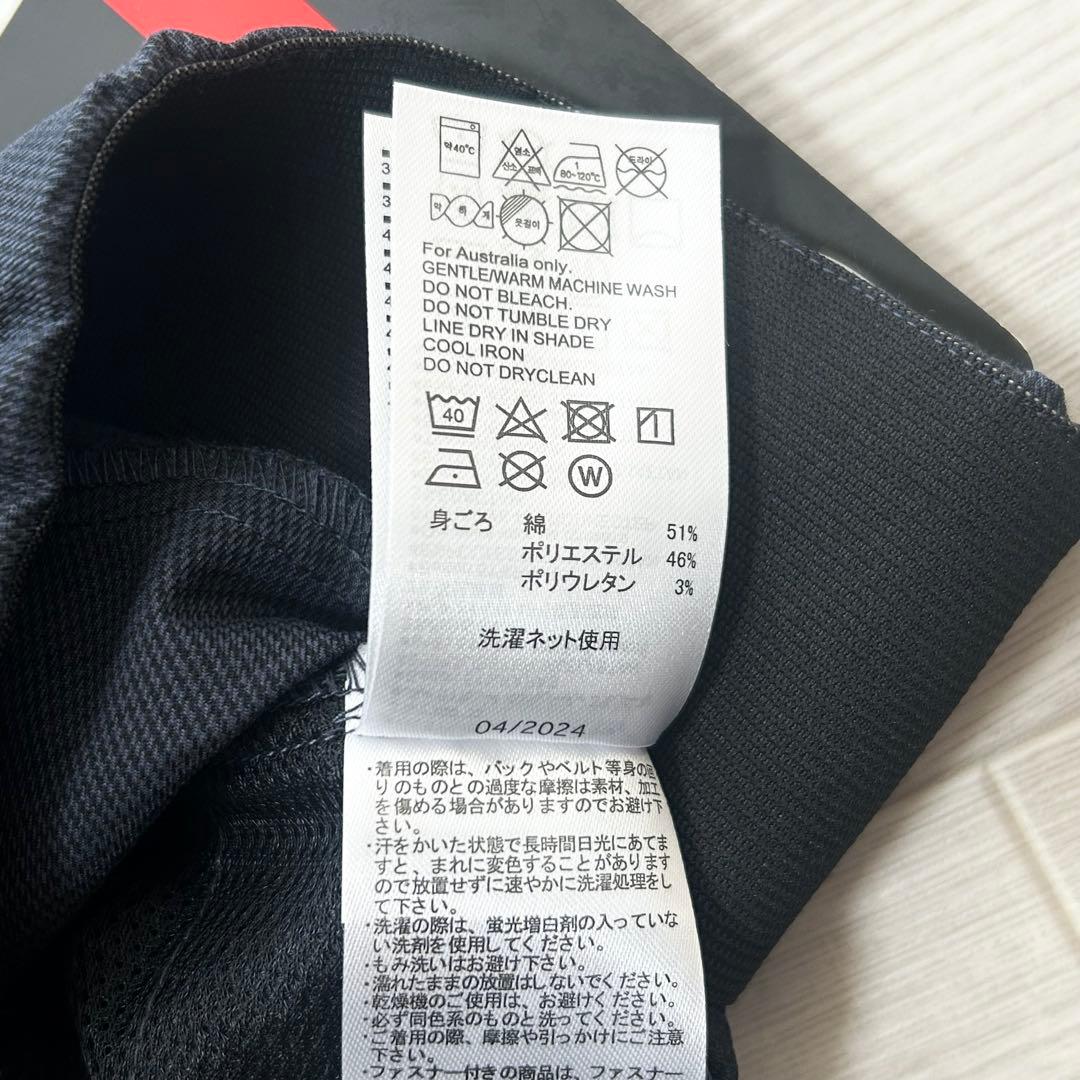 新品　オークリー　パンツ　ストレッチ　ウエストゴム　ネイビー　Mサイズ