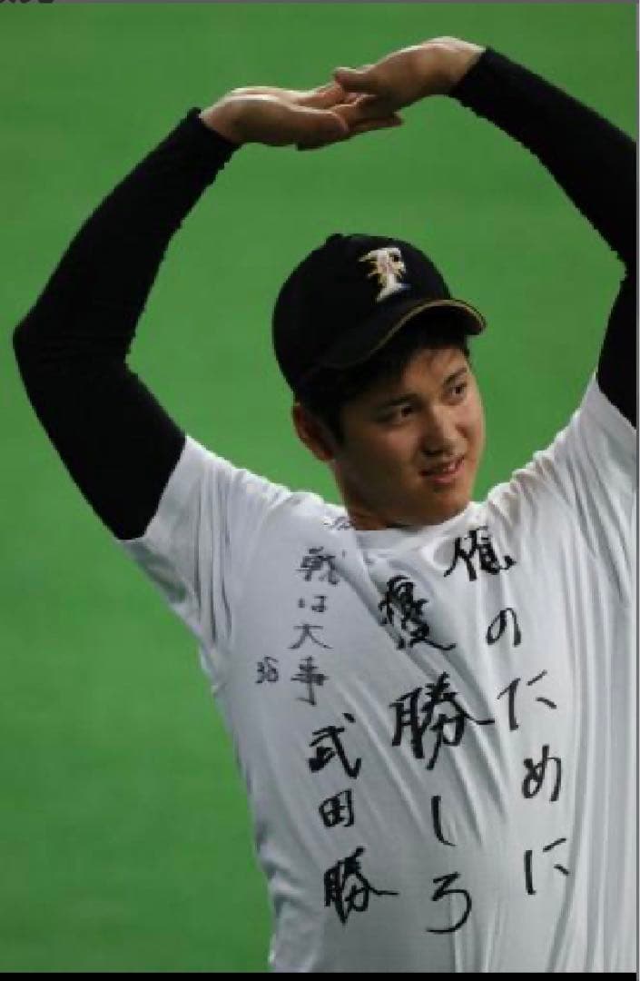 【大谷翔平選手着用】WS優勝おめでとう　俺のために優勝しろTシャツ　武田勝