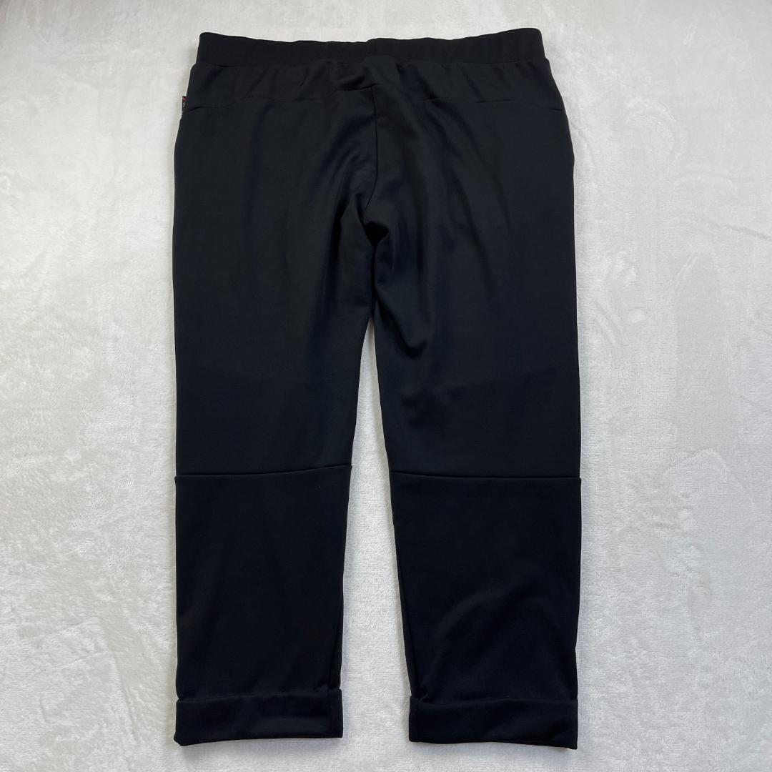 大きいサイズ　Gamakatsu　裏起毛フィッシングパンツ　ブラック