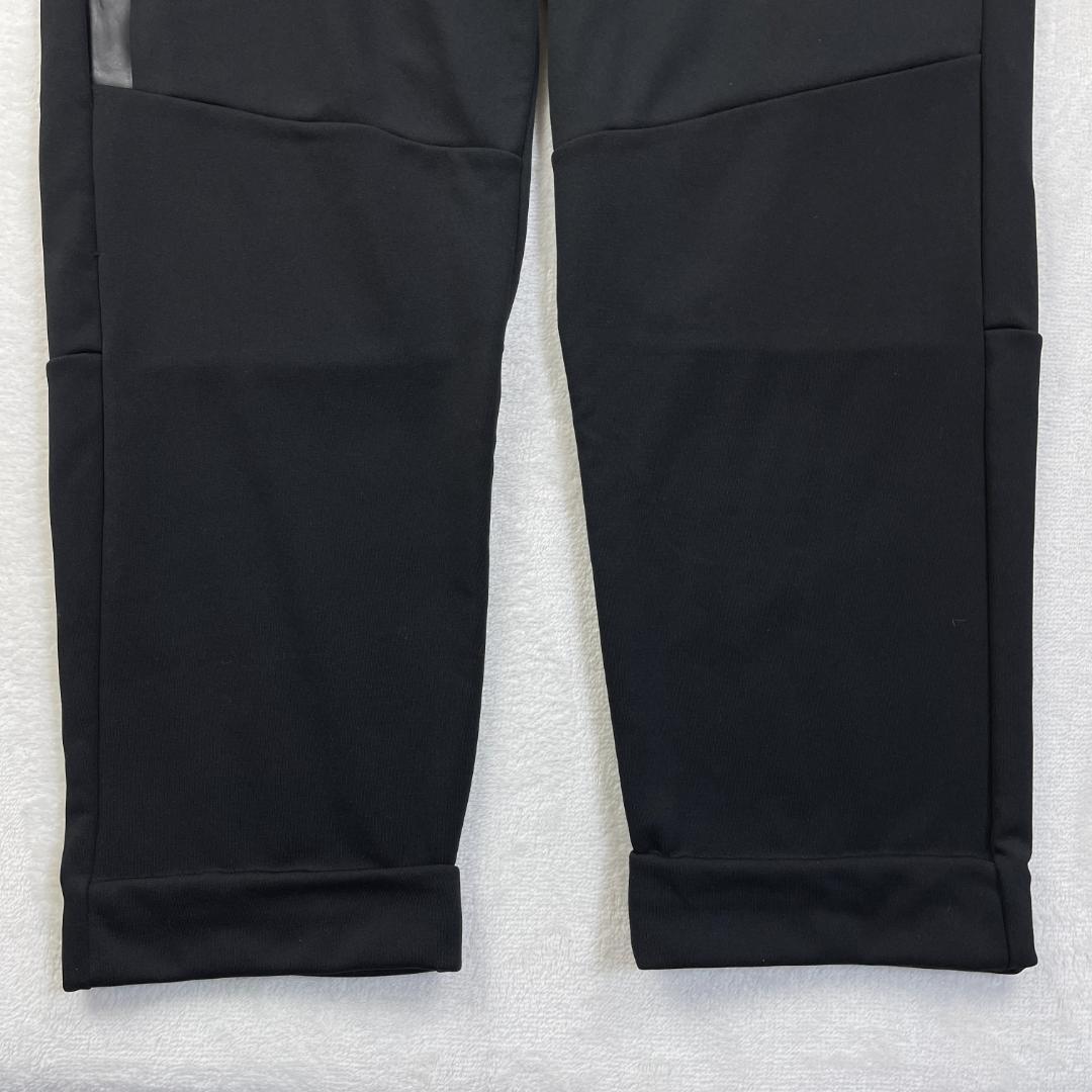 大きいサイズ　Gamakatsu　裏起毛フィッシングパンツ　ブラック