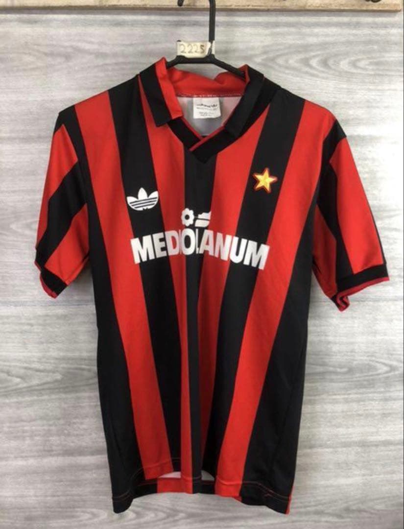 当時物 90-91 ACミラン　オランダ　フリットファンバステン ライカールト