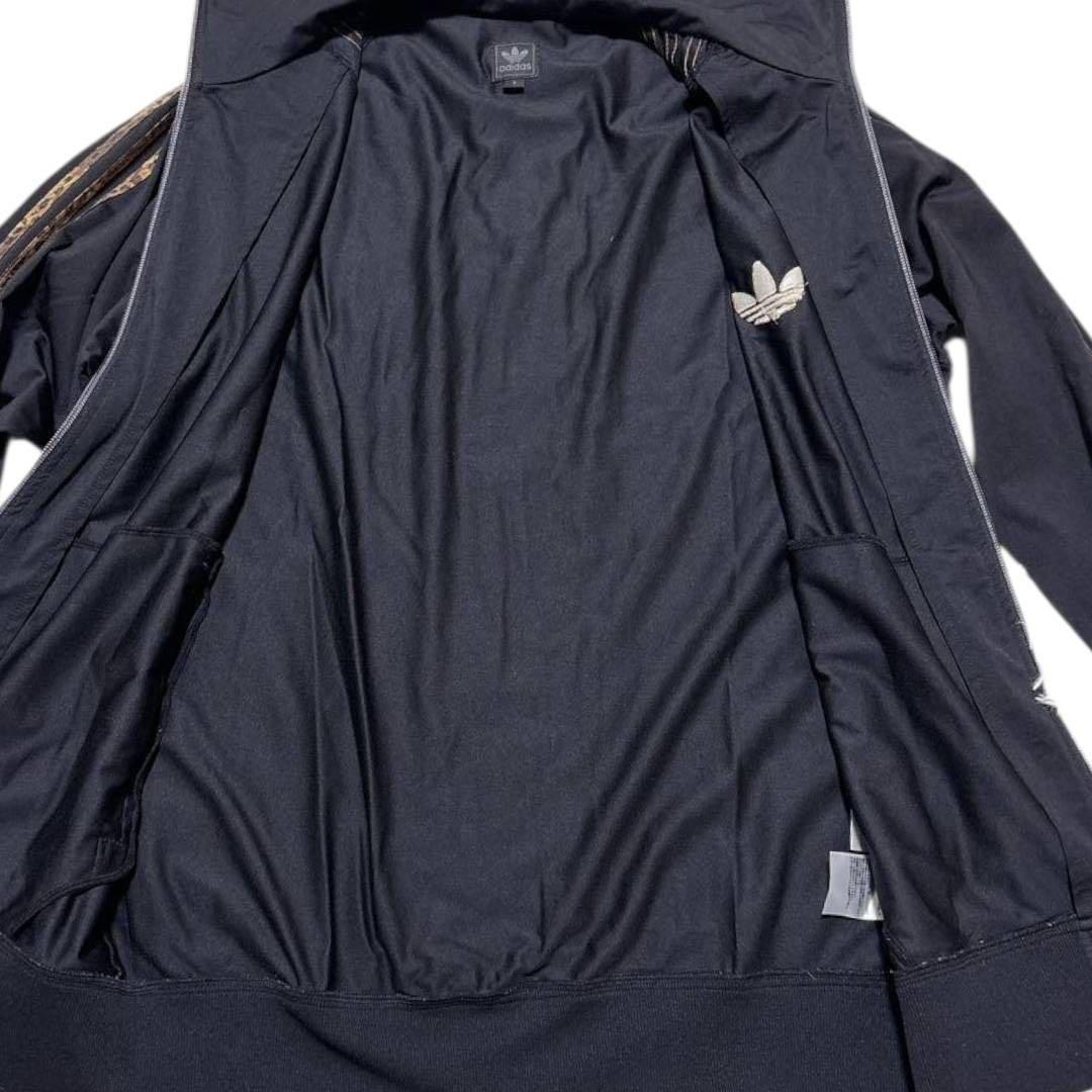 完売品✨adidas　小栗旬さん着用モデルレオパード スエット パーカー