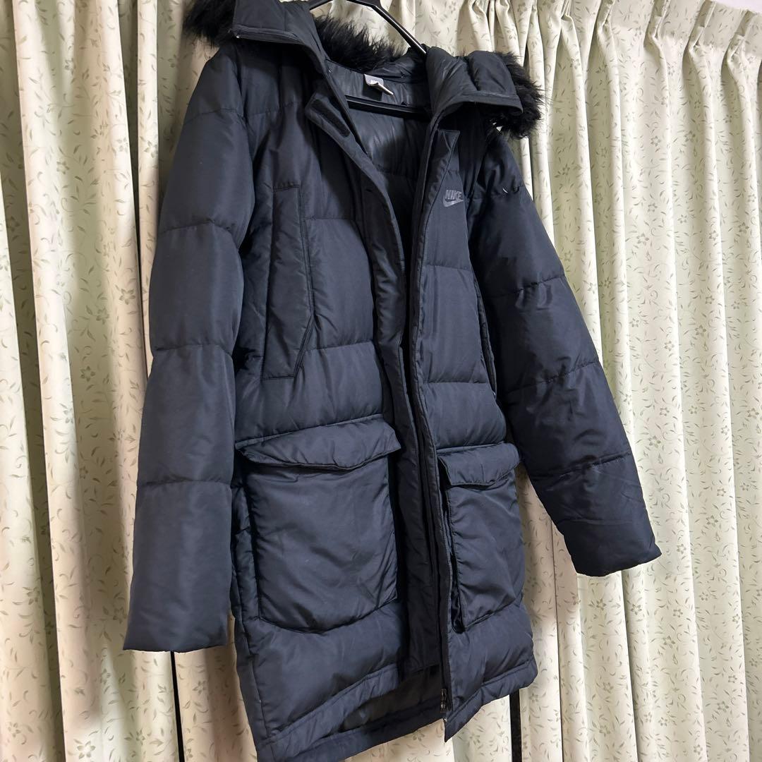 NIKE ベンチコートXL ダウン75％フェザー25％あったかい！3万円程を！