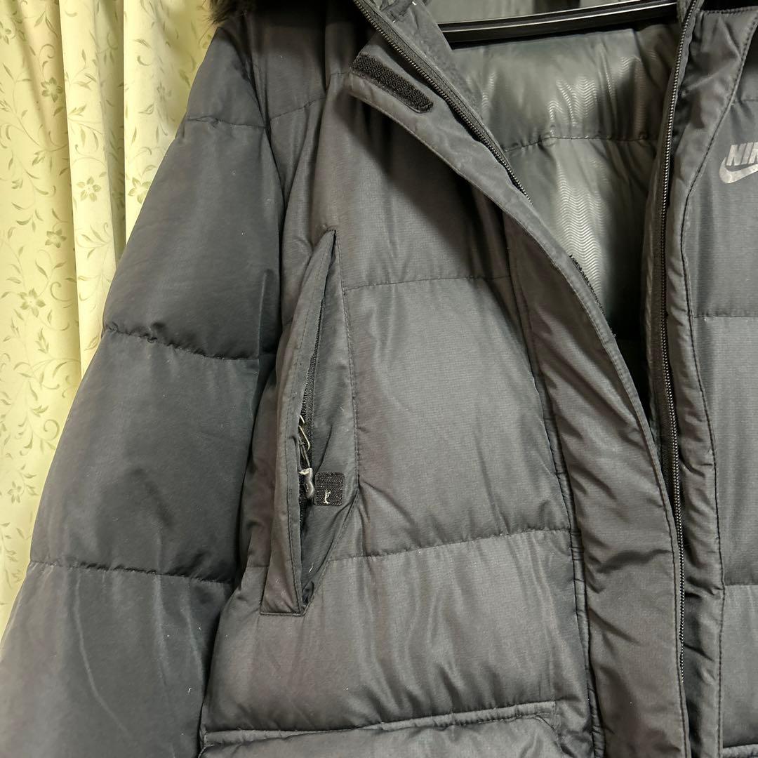 NIKE ベンチコートXL ダウン75％フェザー25％あったかい！3万円程を！