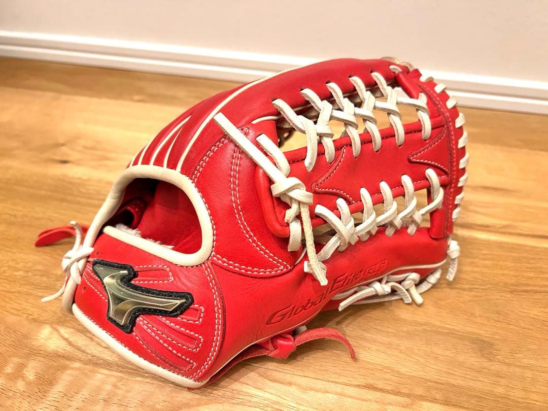 【美品】イチローモデル 少年軟式用 オーダーグローブ 外野手用