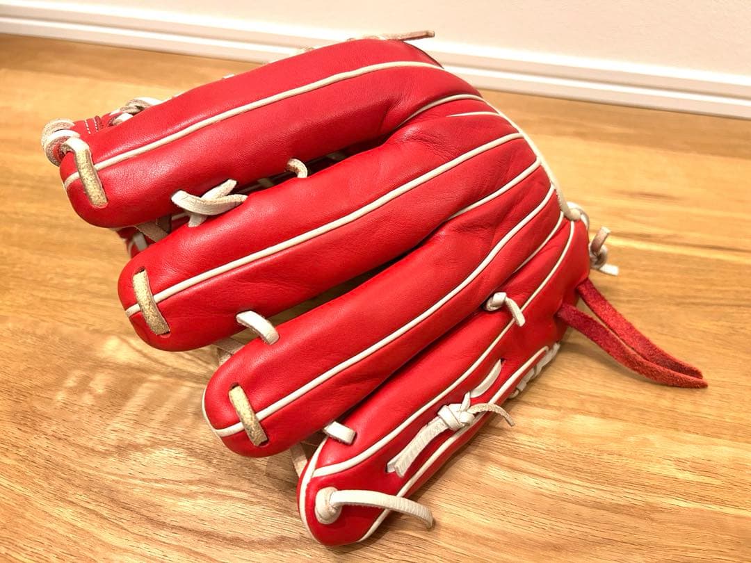 【美品】イチローモデル 少年軟式用 オーダーグローブ 外野手用