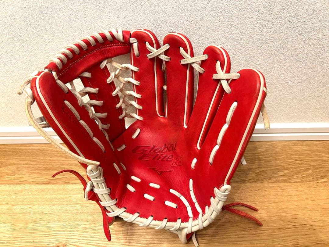 【美品】イチローモデル 少年軟式用 オーダーグローブ 外野手用