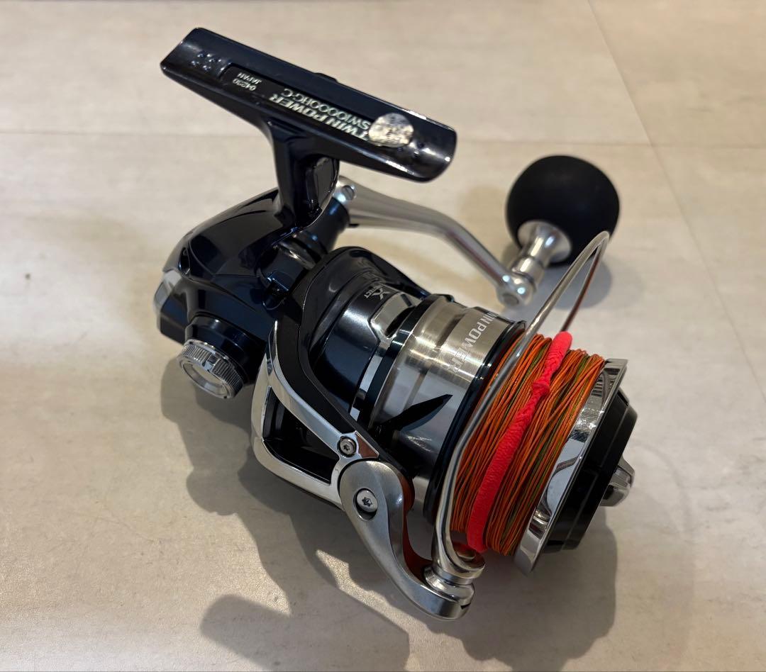 シマノ　ツインパワーSW 10000HG スプール14000XG 新品ライン付