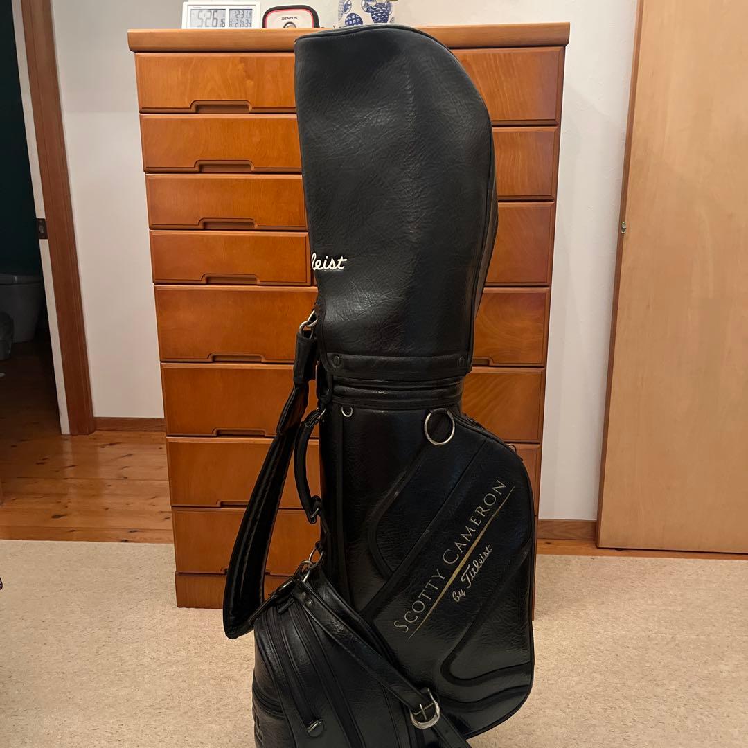 SCOTTY CAMERON ブラックキャディバッグ