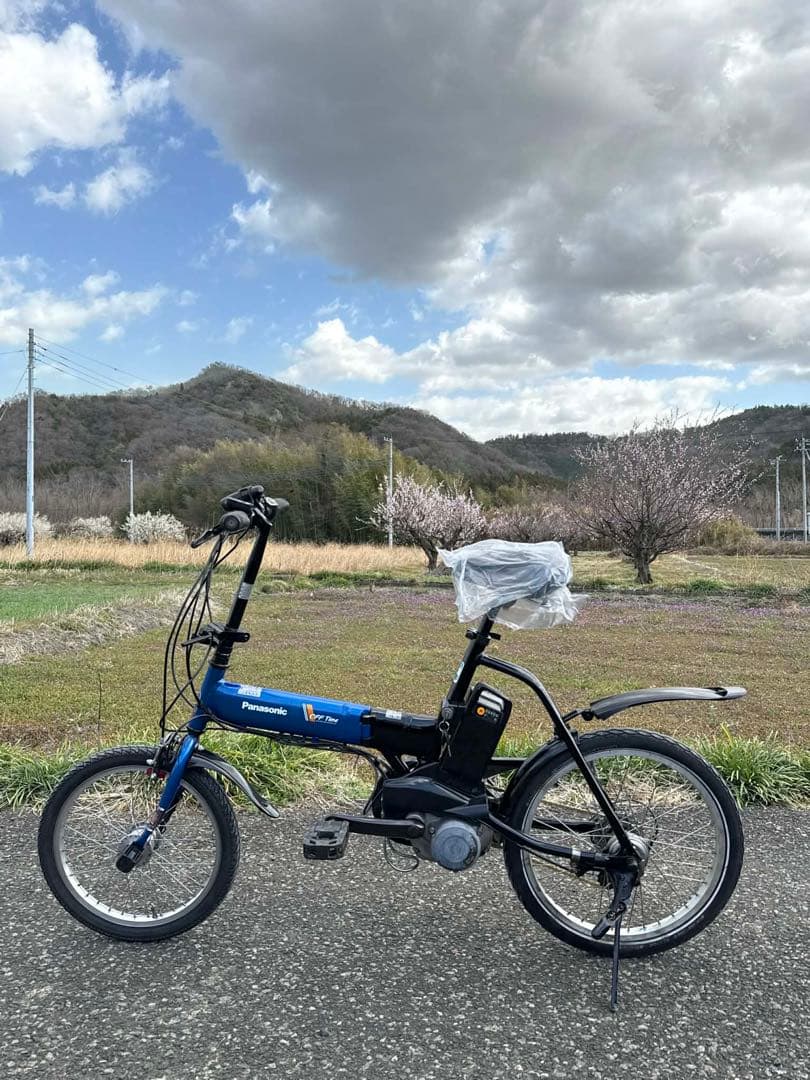 Panasonic 電動アシスト自転車 青
