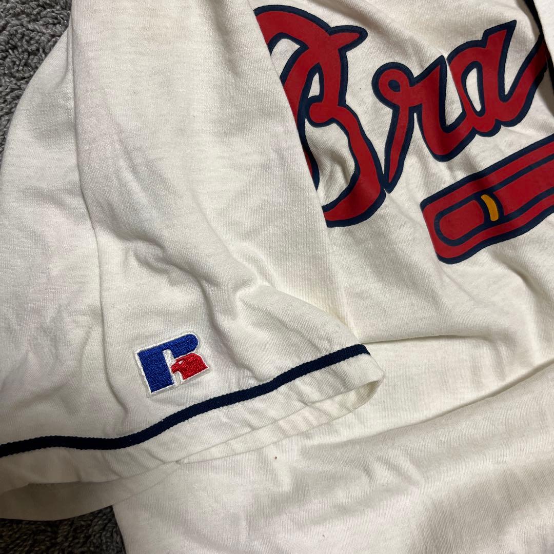 90s USA製　ラッセル　ベースボール　ウェア　Tシャツ　ユニフォーム