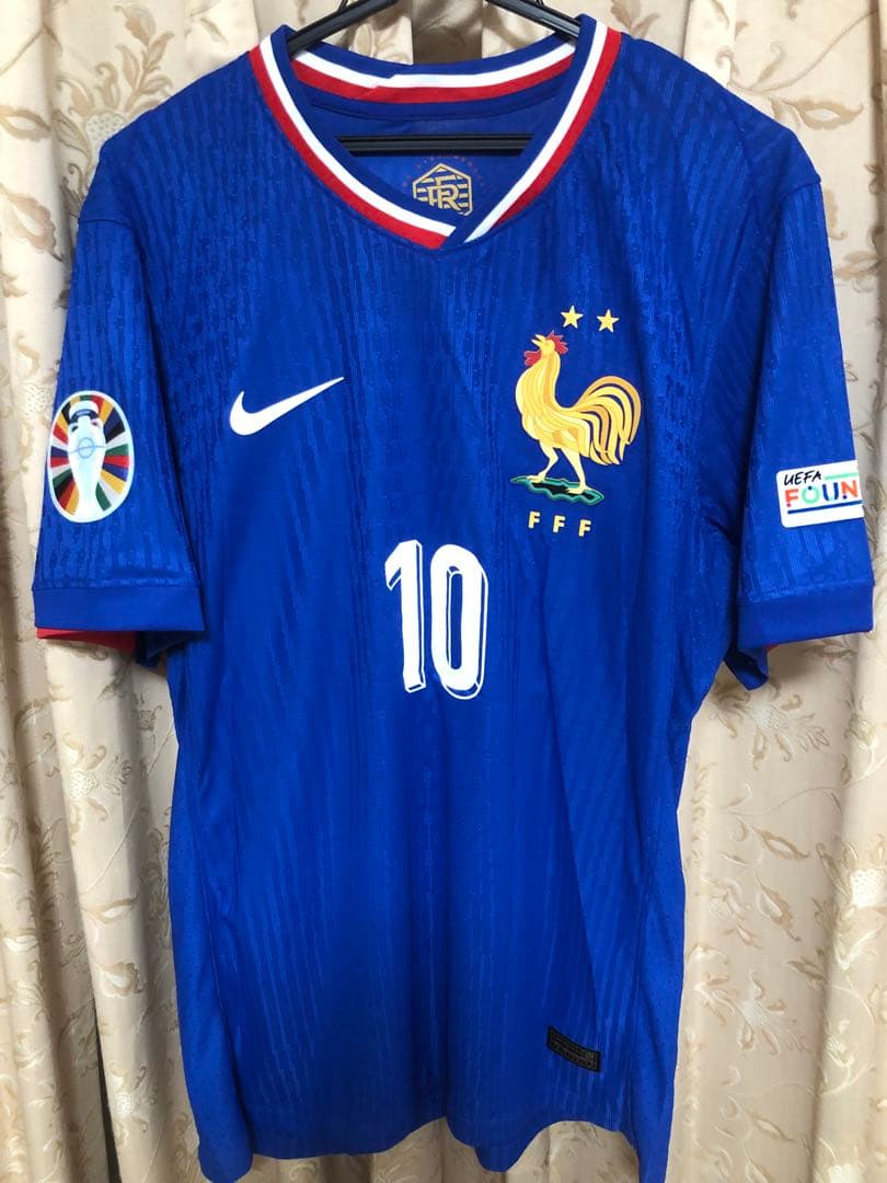 [美品]フランス代表24/25 エムバペ ユーロ仕様 オーセンティック L