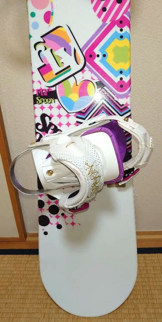 SPOON FLY スプーンフライ スノーボード ビンディングセット 148cm