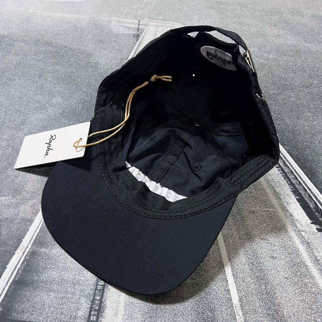 新品 Rapha 特別限定版 テッカーズ 6 パネル キャップ ブラック