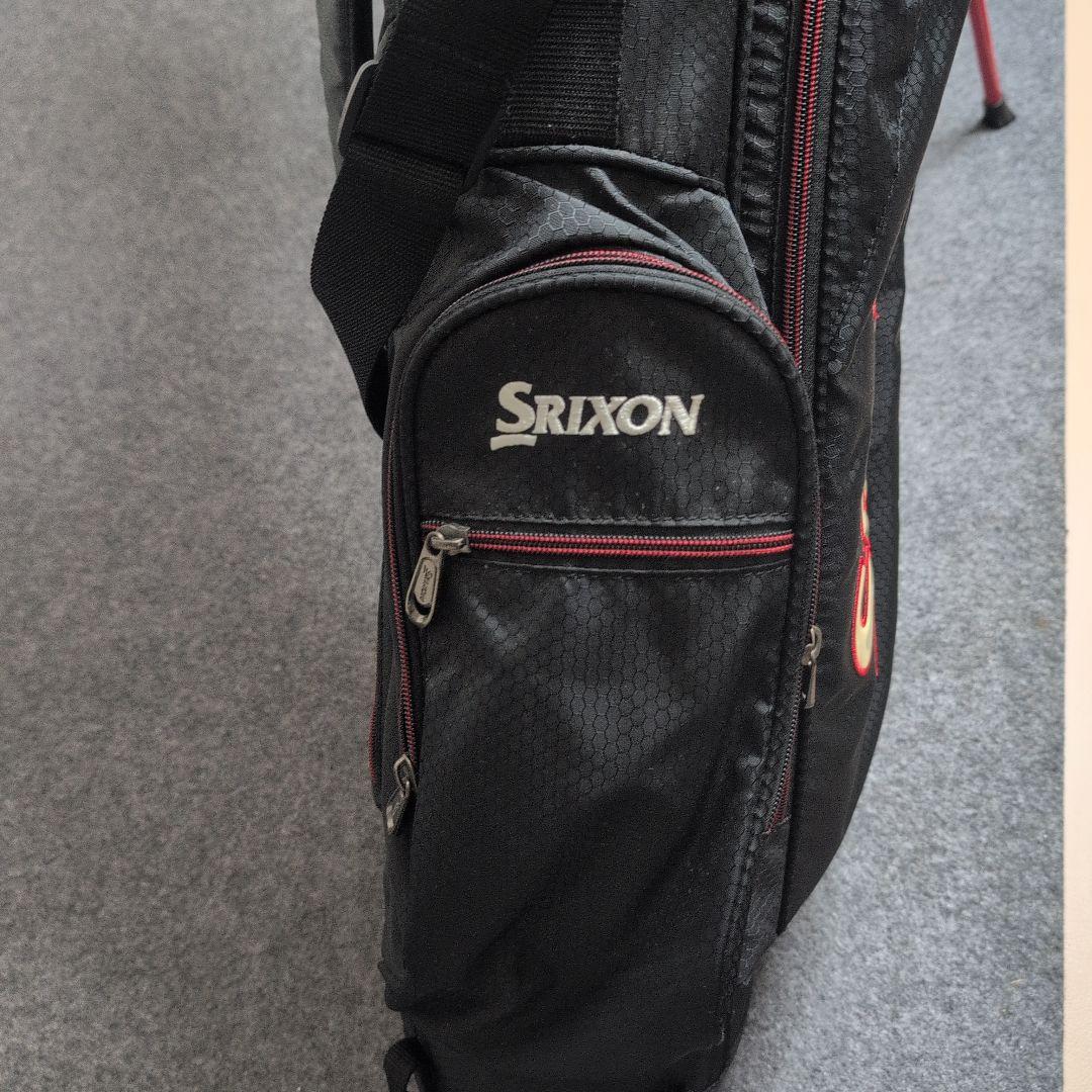 Srixon キャディバッグ ブラック　軽量コンパクトタイプ