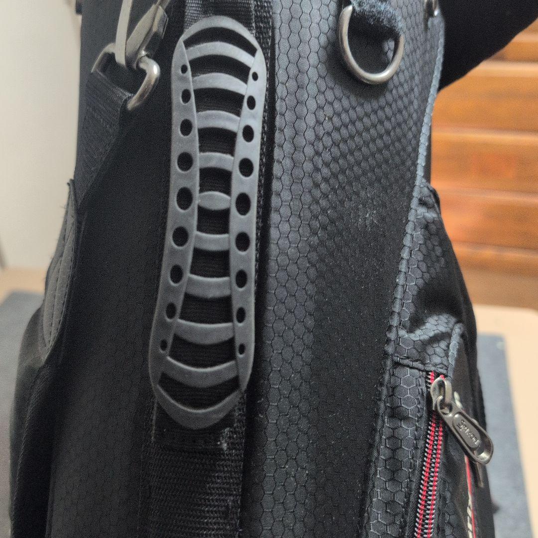 Srixon キャディバッグ ブラック　軽量コンパクトタイプ