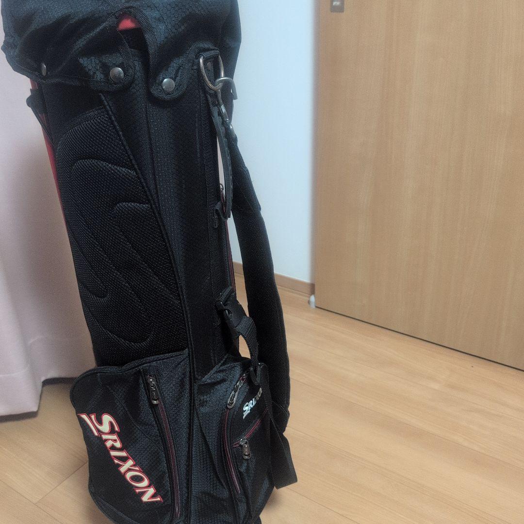 Srixon キャディバッグ ブラック　軽量コンパクトタイプ