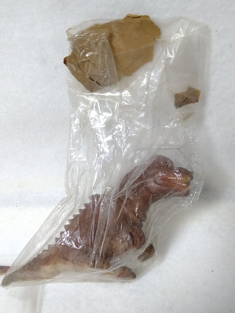当時物 無版権 怪獣ミニソフビ 未開封品