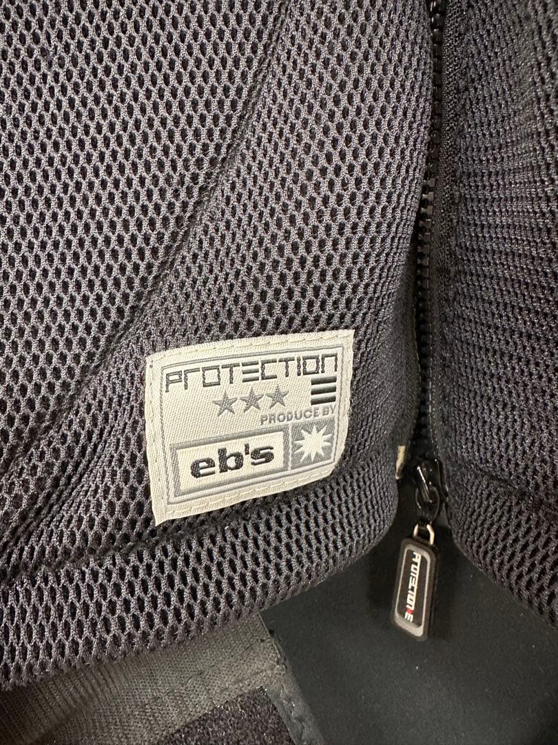 eb’s エビス スノーボード プロテクター 上半身 ベスト 男性用 Mサイズ