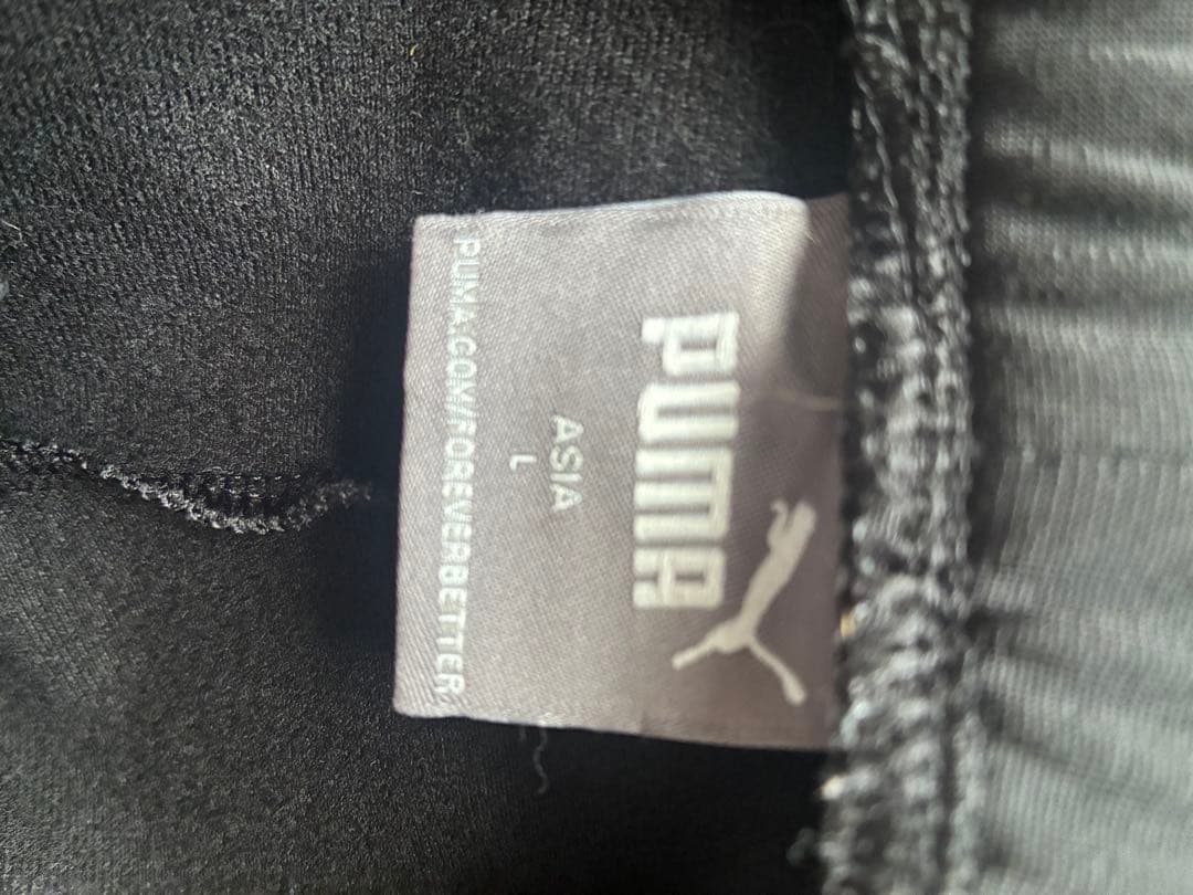 PUMA ジャージ　上下セットアップ　ホワイト/ブラック