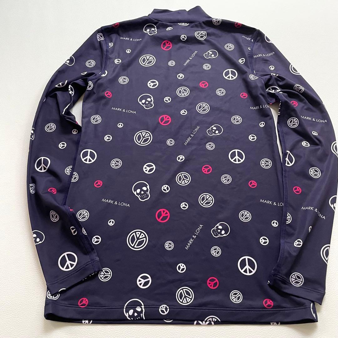 ゴルフモックネックTシャツMARK & LONA スポーツTシャツ　ストレッチT
