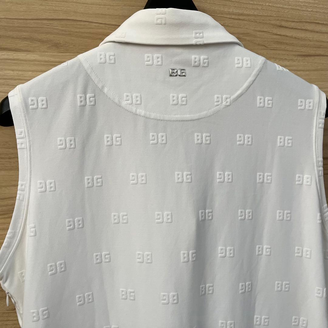 新品★38,500円 L BRIEFINGゴルフ ワンピース ノースリーブポロ