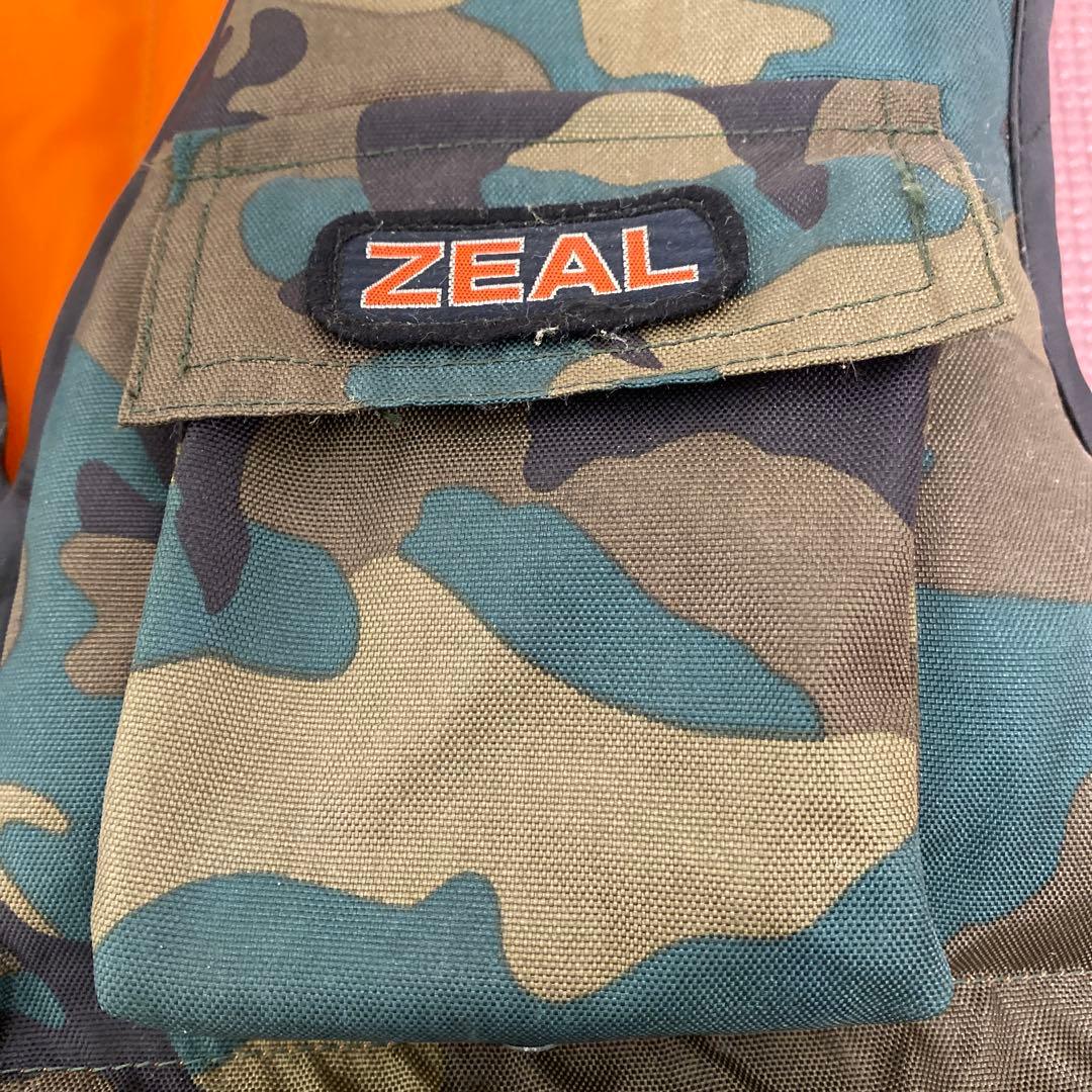 ズイール　ZEAL フローティング　ジャケット　迷彩　絶版