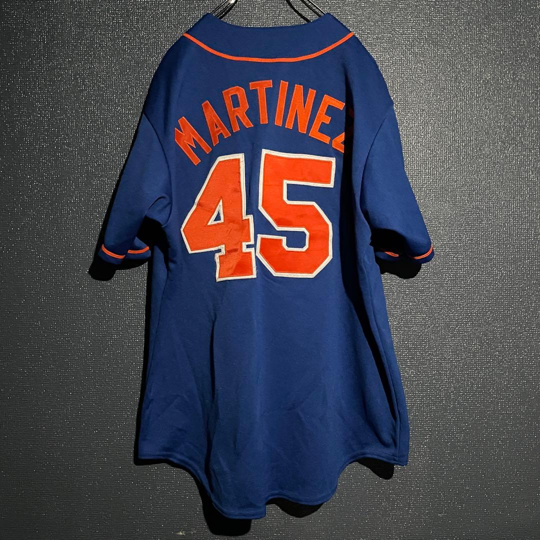 Majestic Mets メッツ　ベースボールシャツ　90’s ゲームシャツ