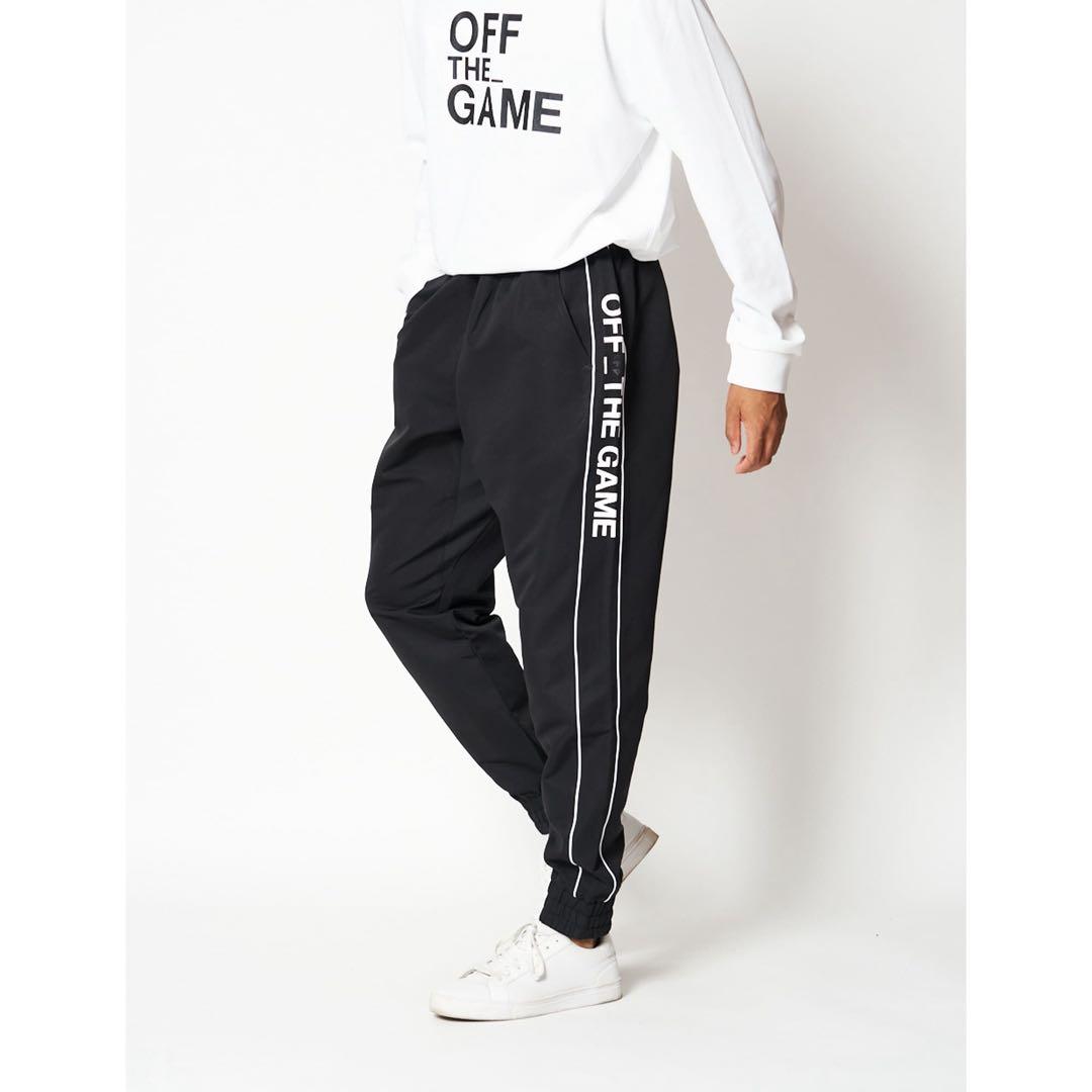 【美品】日本ハム OFF_THE_GAME ウィンドブレーカーパンツ　Lサイズ