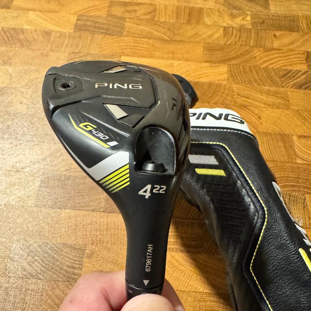 G430ハイブリッド22度 PING TOUR 2.0 CHROME 85（S）