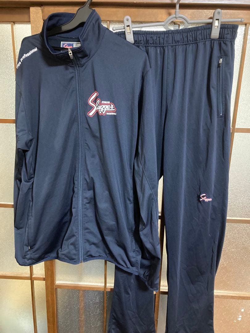 久保田スラッガー　ジャージ　ネイビー　XO