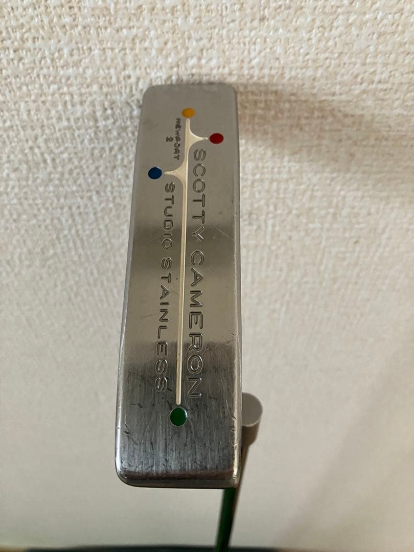 スコッティキャメロン スタジオステンレス ヘッドカバー付 ニューポート2