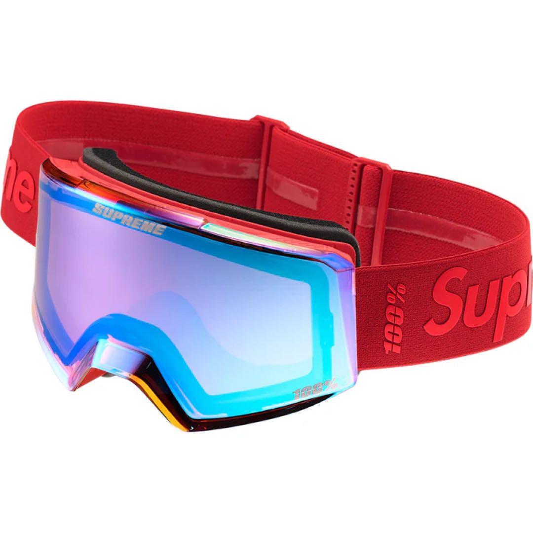 【新品未使用】Supreme100% NORG Goggles RED