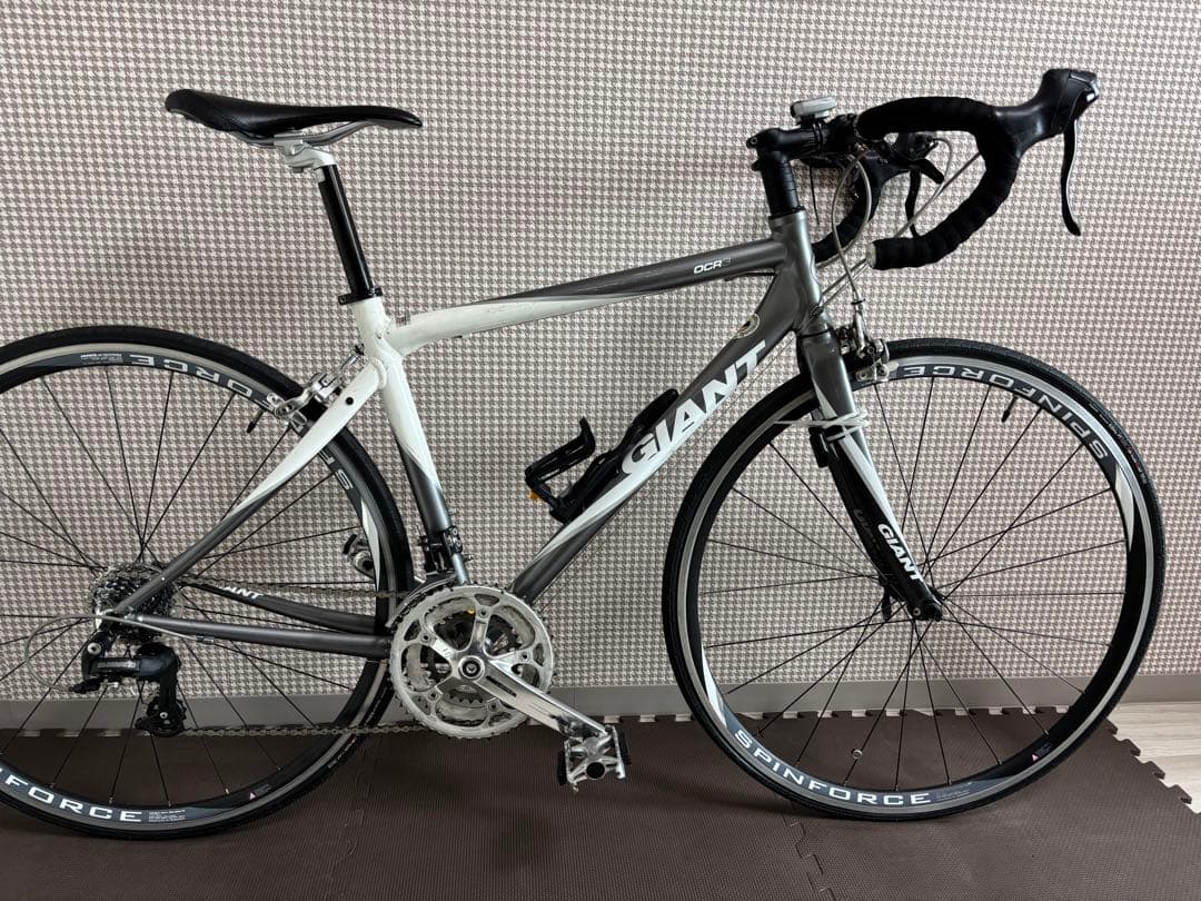 GIANT OCR3ロードバイク シルバー 700C 引取限定