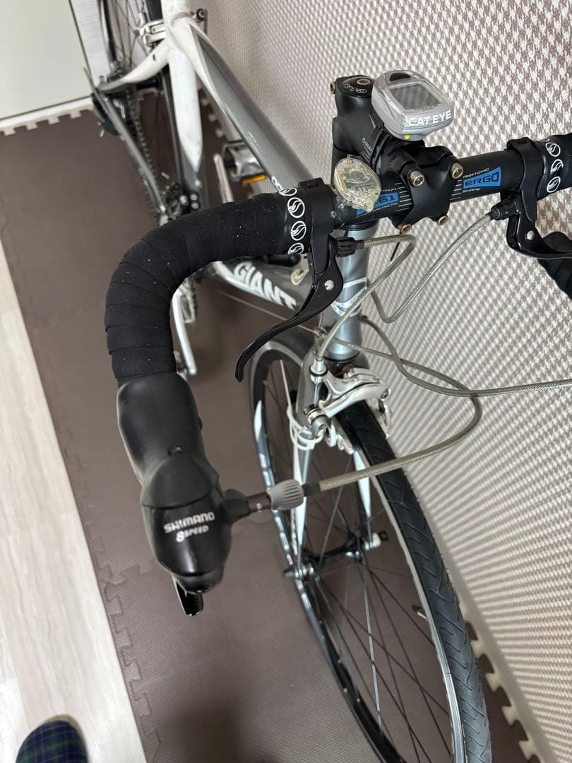 GIANT OCR3ロードバイク シルバー 700C 引取限定