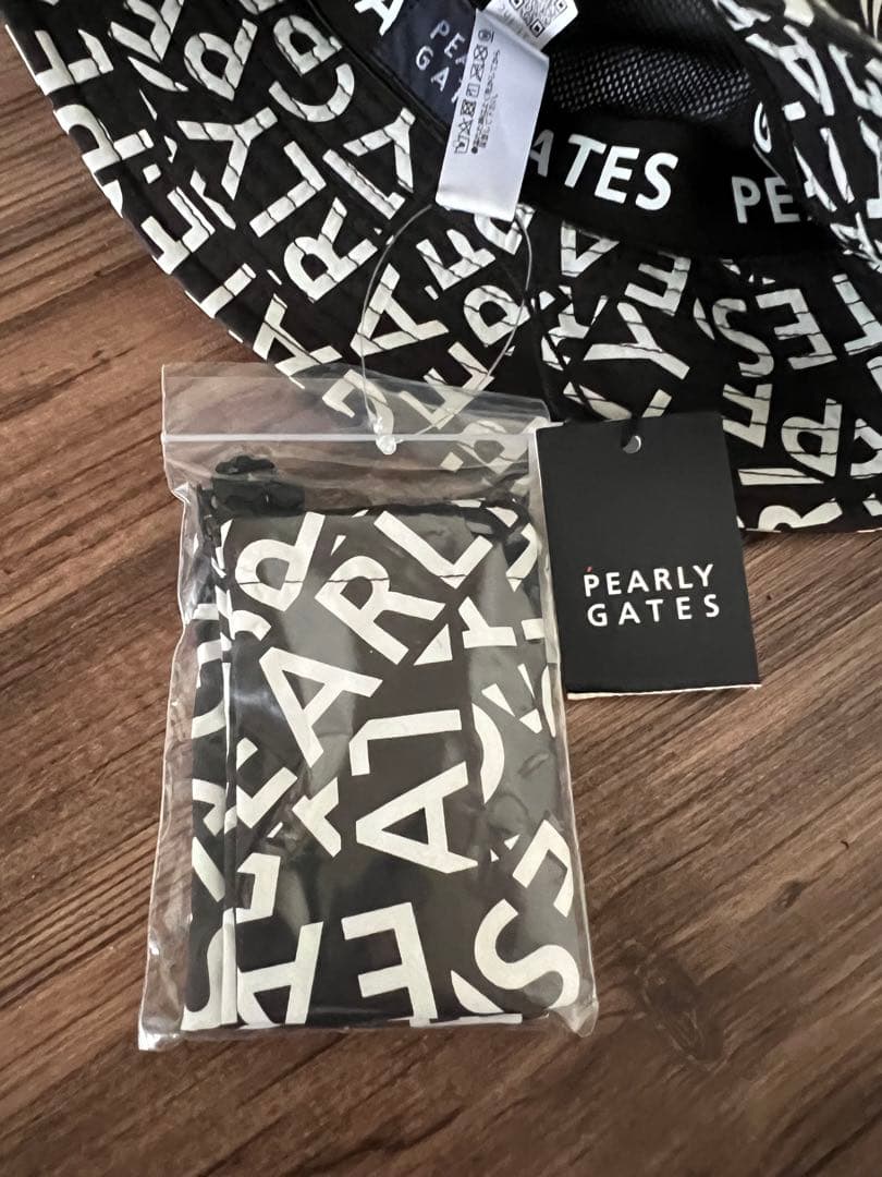 ★新品正規品モデル ★PEARLYGATES/パーリーゲイツ レインハット★