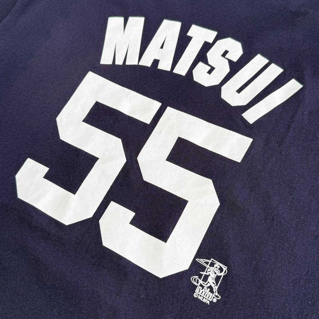 Majestic ニューヨーク・ヤンキース 松井 ＃55 ユニフォーム Tシャツ