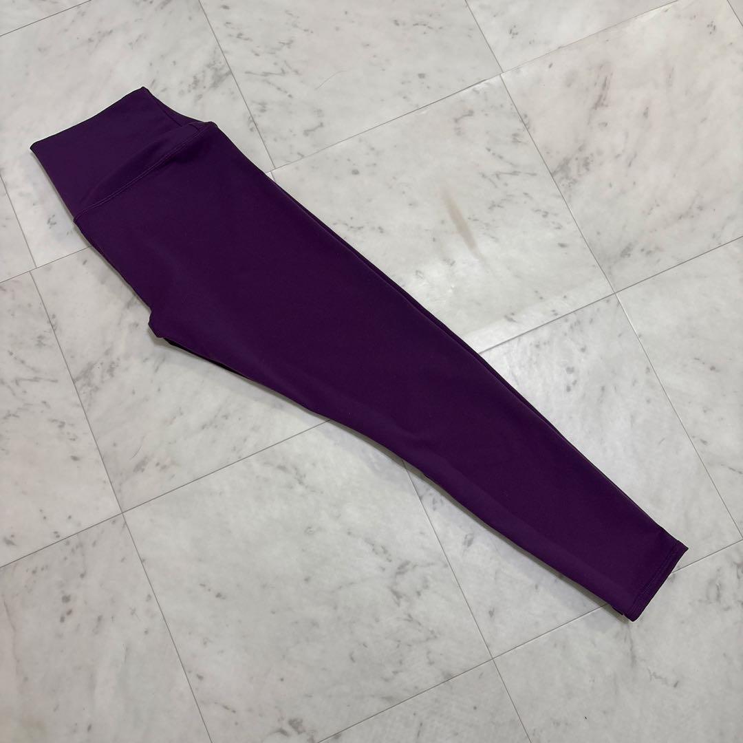 ALO Yoga パープルハイウエストレギンス