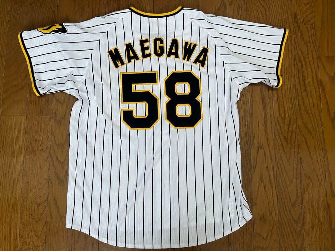 【美品】前川右京 阪神タイガース #58 レプリカユニフォーム Mサイズ