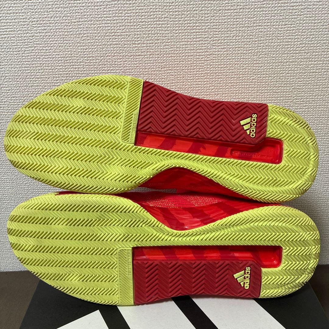 29.0cm / adidas NEXT L3V3L / レッド&イエロー