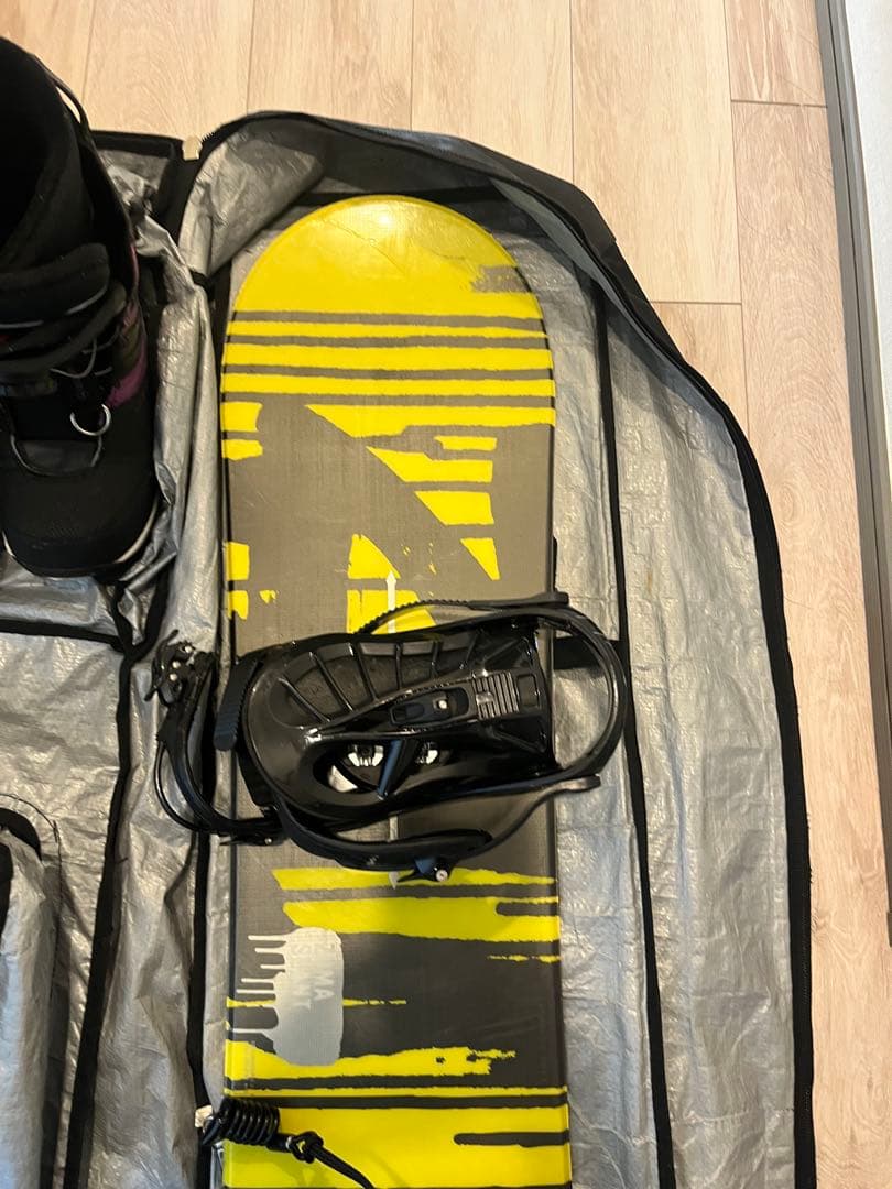 スノーボード ZUMA ブーツ 24-24.5cm BOAビンディング ケース