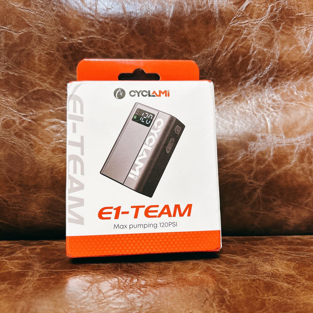 CYCLAMi E1-TEAM 携帯電動ポンプ+TPUチューブ2本 大澤