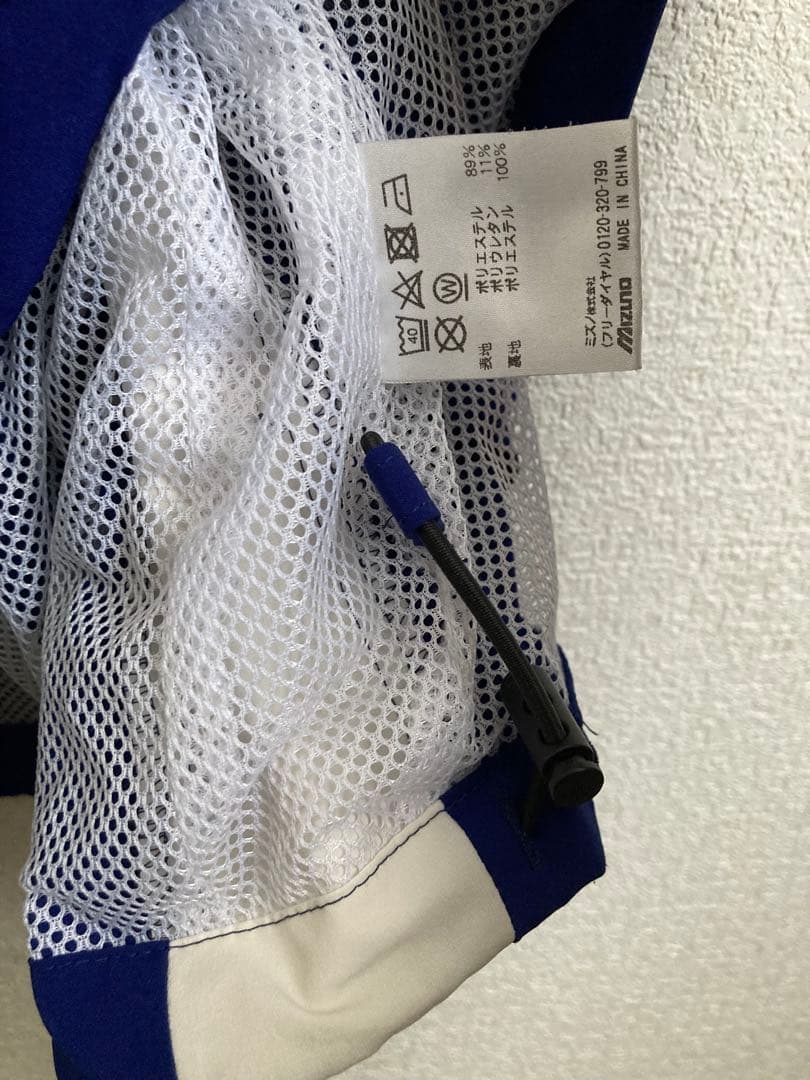 中日ドラゴンズ 半袖 ハーフジップジャケット プロモデル XO 選手着用