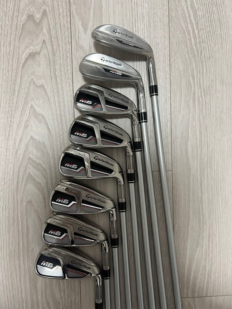TaylorMade M6 クラブセット ヘッドカバー付き 付属品付き