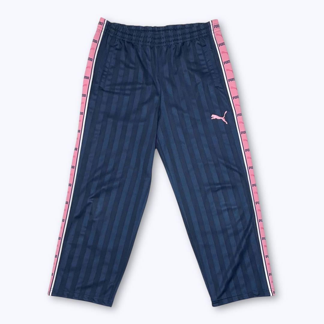 PUMA ジャージ 上下セット 3点セット 紺ピンク Y2K メンズ S-M