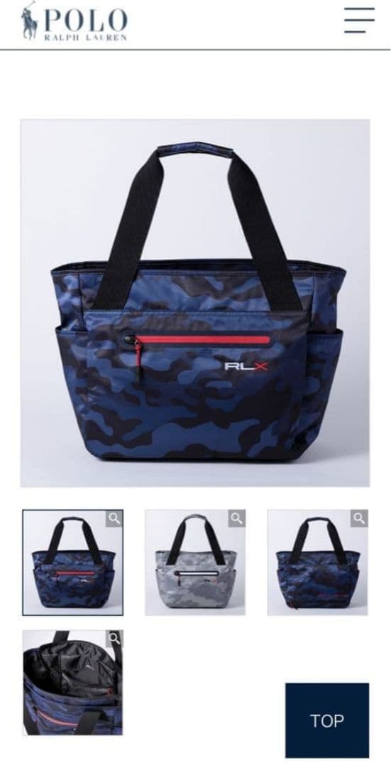 RLX ゴルフバッグ ラルフローレン RALPHLAUREN トートバッグ